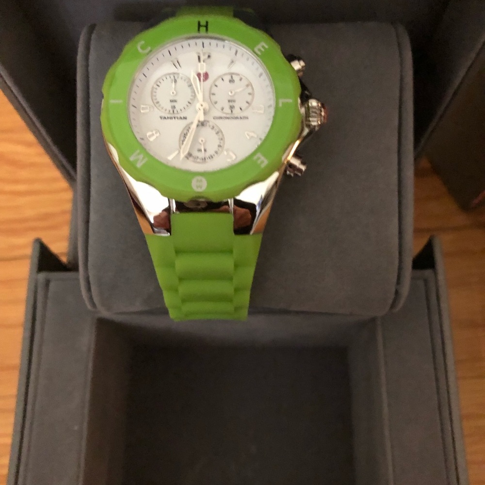 Brand New Michele watch tags on it